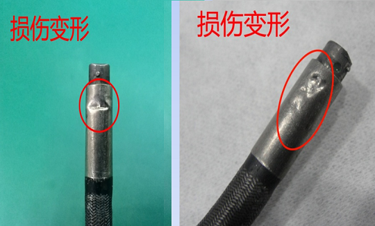 檢查探頭外殼外觀是否良好無損傷 檢查探頭外殼外觀是否良好無損傷