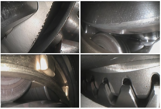 齒輪箱檢測圖 工業內窺鏡在風力渦輪發電機齒輪箱檢測的應用