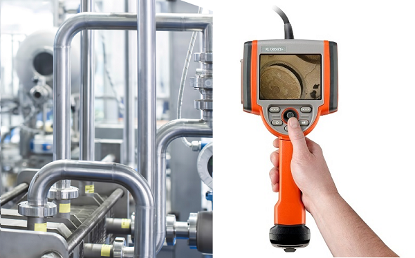 工業內窺鏡在食品制藥行業管道清潔度檢測的應用