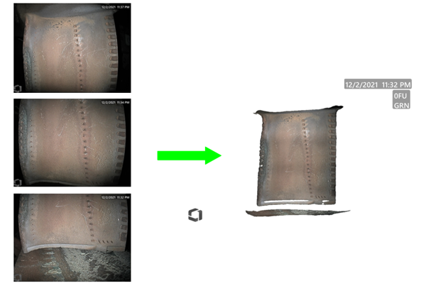 一次性準確測量航空發(fā)動機內部的大尺寸缺陷 一次性準確測量航空發(fā)動機內部的大尺寸缺陷