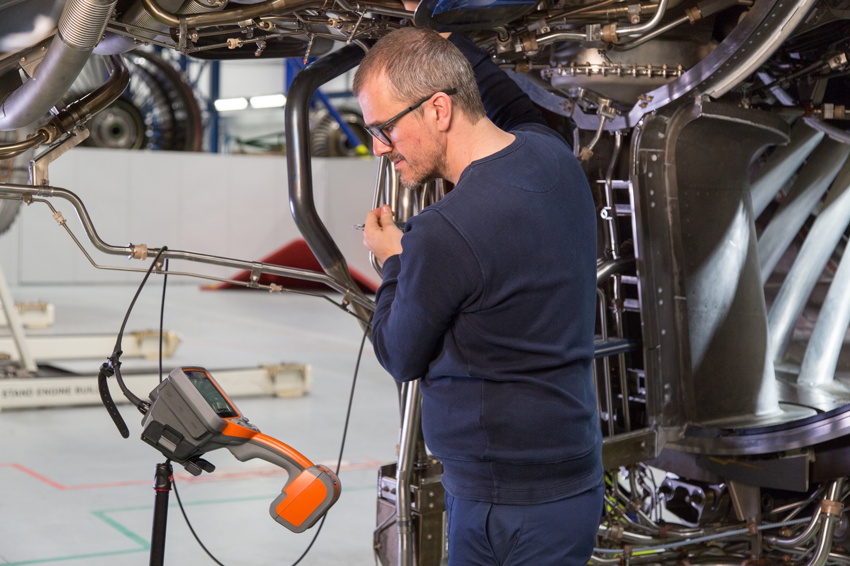 工業(yè)內(nèi)窺鏡檢測現(xiàn)場圖 工業(yè)內(nèi)窺鏡檢測現(xiàn)場圖