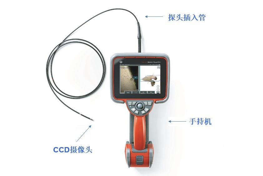 采用CCD圖像傳感器的韋林工業內窺鏡 采用CCD圖像傳感器的韋林工業內窺鏡