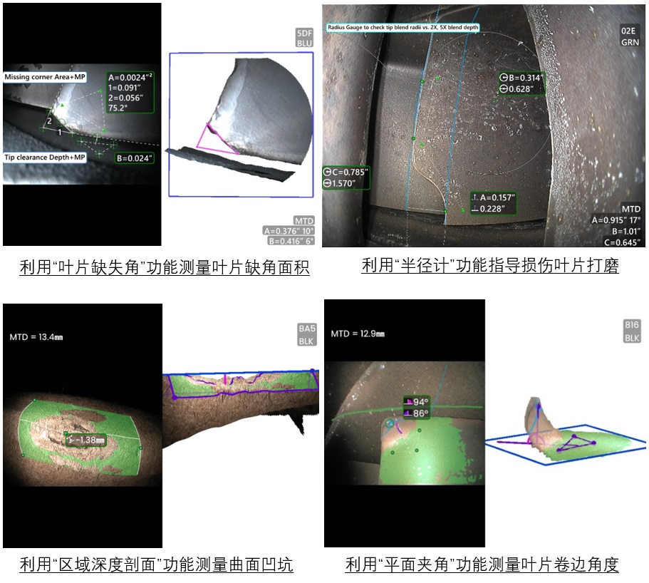 多種先進測量模式實例 多種先進測量模式實例